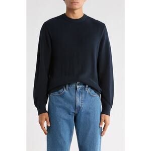 Rag & Bone Medium Men’s Navy Curtis Cotton Crew Neck Sweater $278